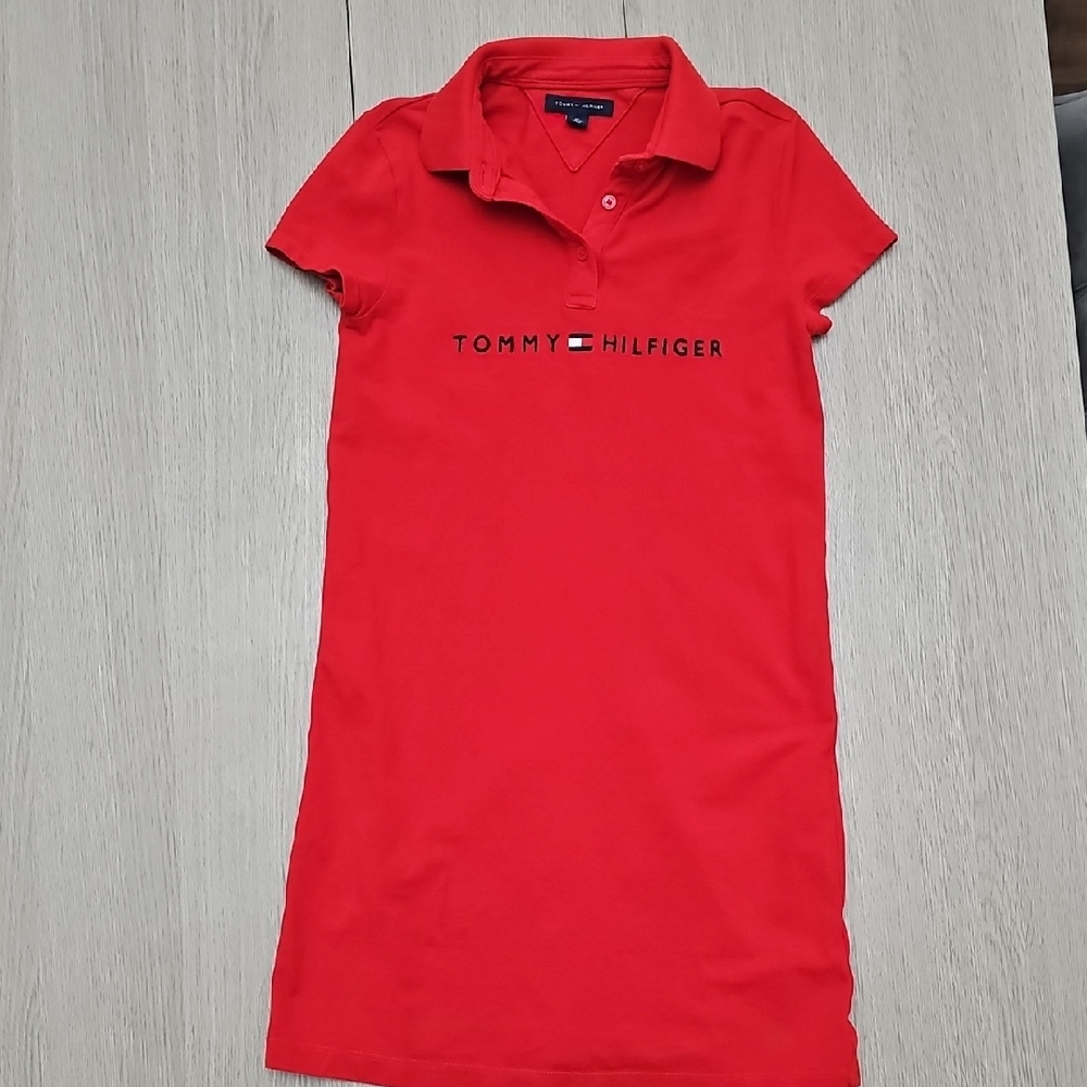 Tommy Hilfiger Scarlet Polo Dress